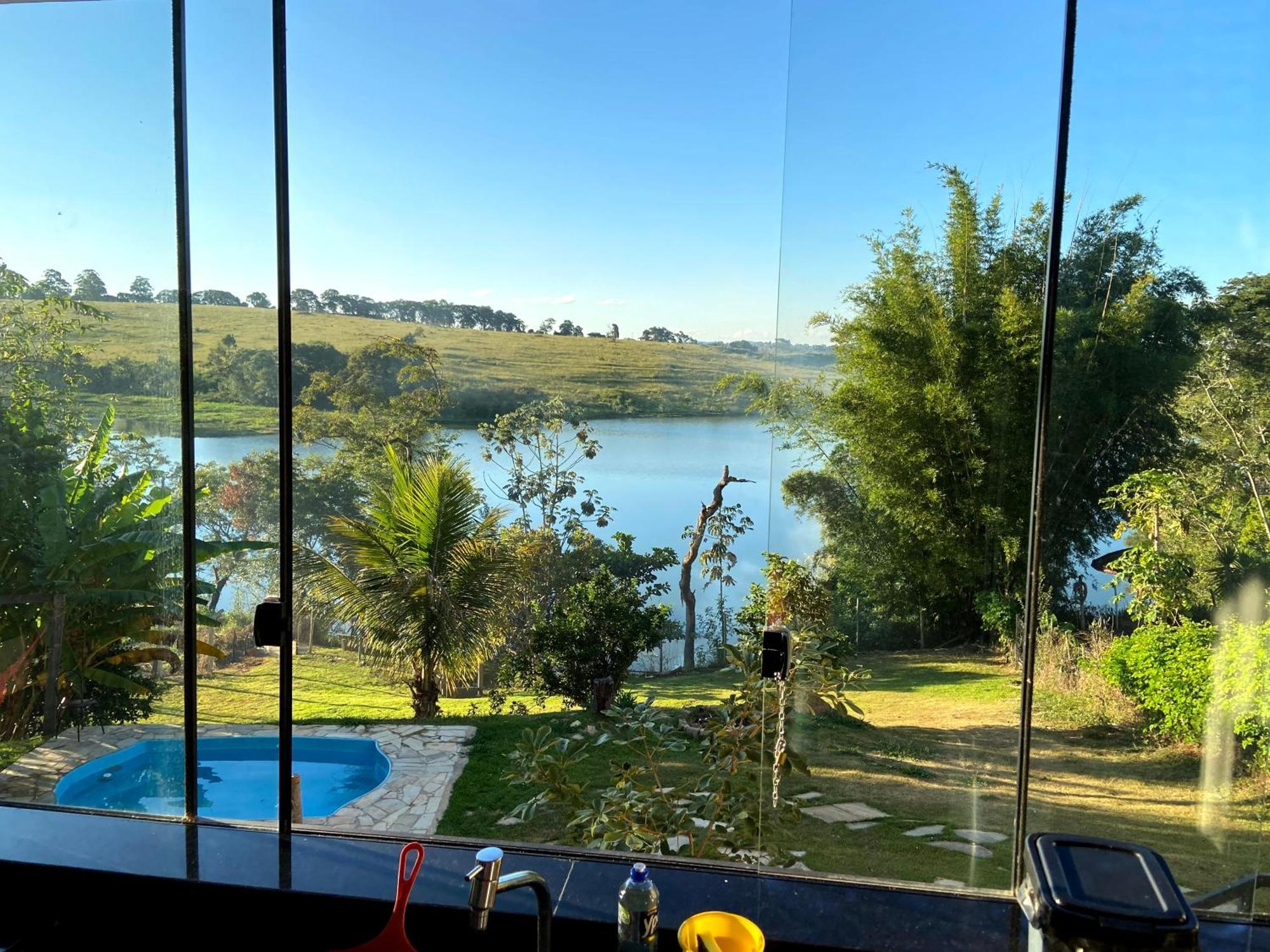 Ijaci Casa Com Piscina Fundo Pra Represa E Ar Condicionado Casinhabrancadevaranda מראה חיצוני תמונה