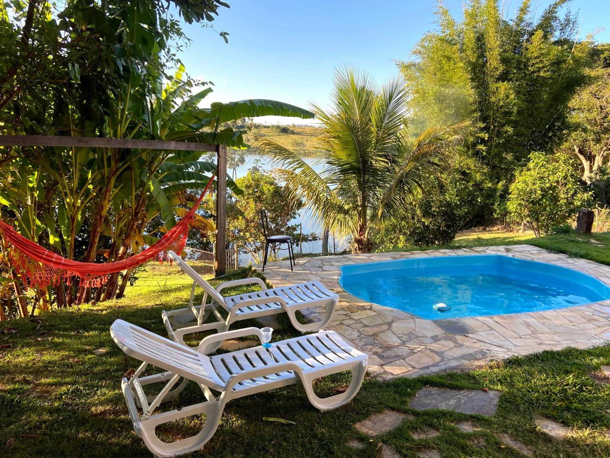 Ijaci Casa Com Piscina Fundo Pra Represa E Ar Condicionado Casinhabrancadevaranda מראה חיצוני תמונה
