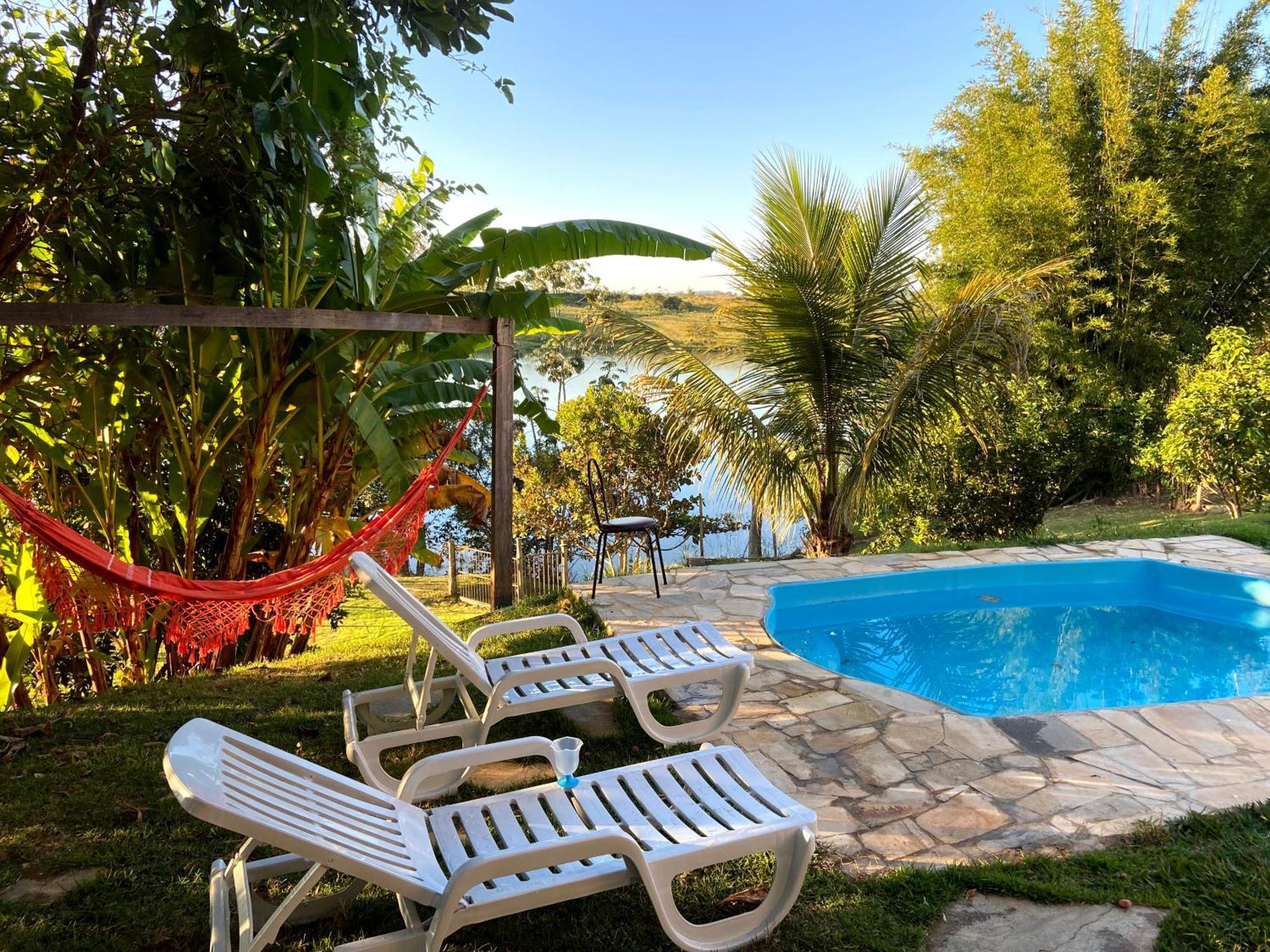 Ijaci Casa Com Piscina Fundo Pra Represa E Ar Condicionado Casinhabrancadevaranda מראה חיצוני תמונה