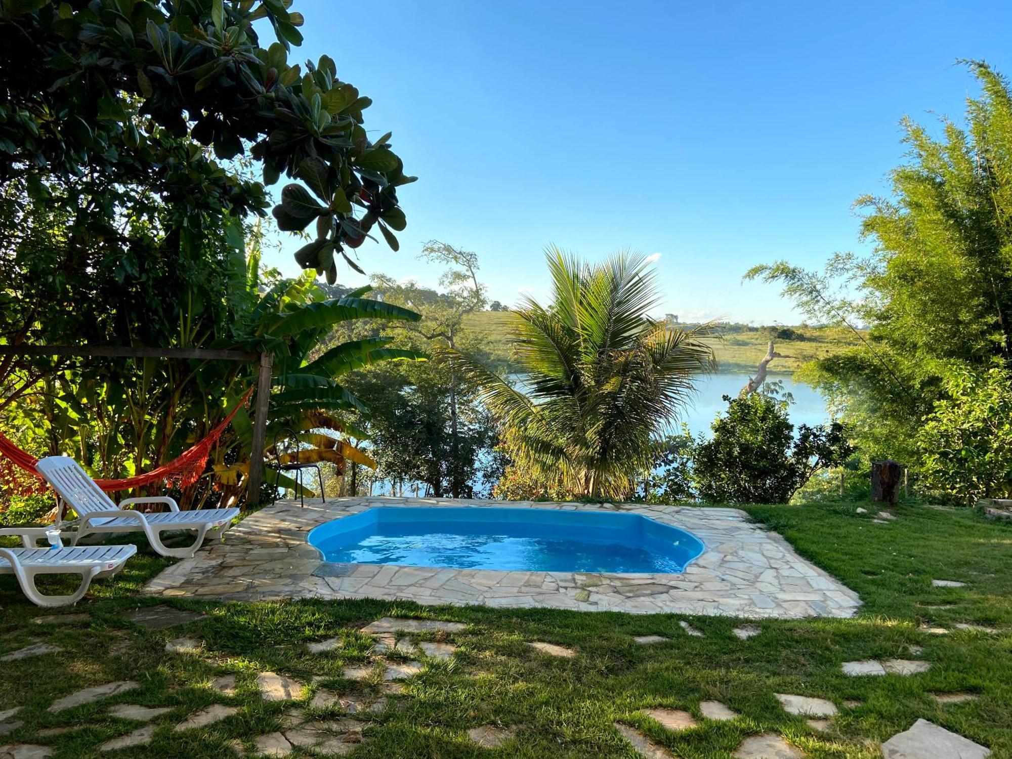 Ijaci Casa Com Piscina Fundo Pra Represa E Ar Condicionado Casinhabrancadevaranda מראה חיצוני תמונה