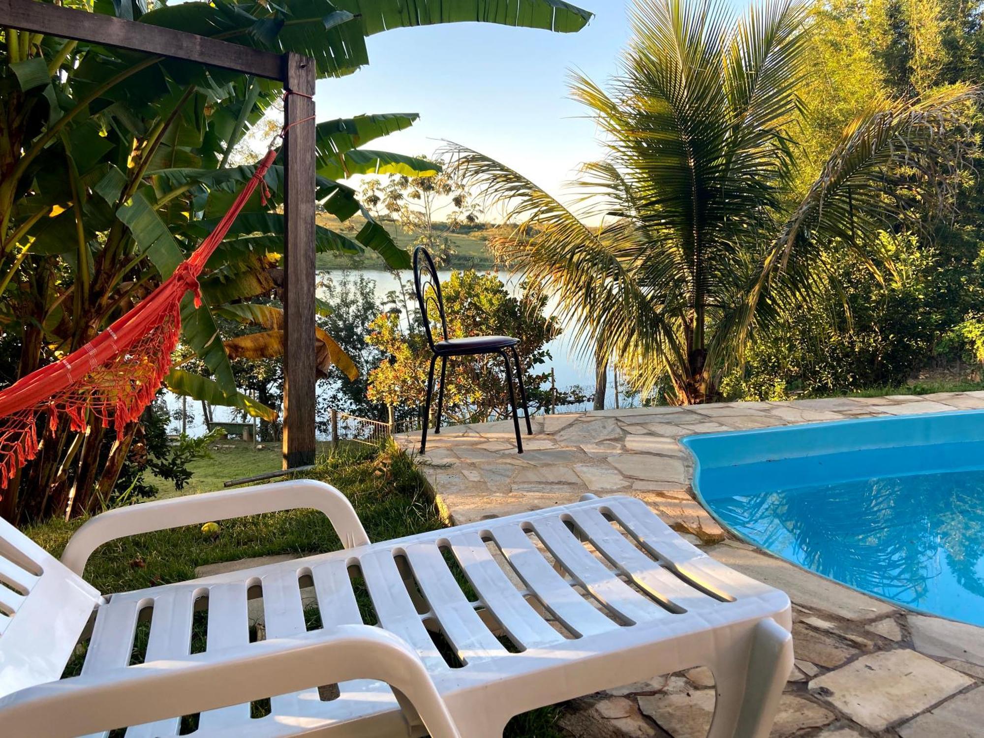 Ijaci Casa Com Piscina Fundo Pra Represa E Ar Condicionado Casinhabrancadevaranda מראה חיצוני תמונה