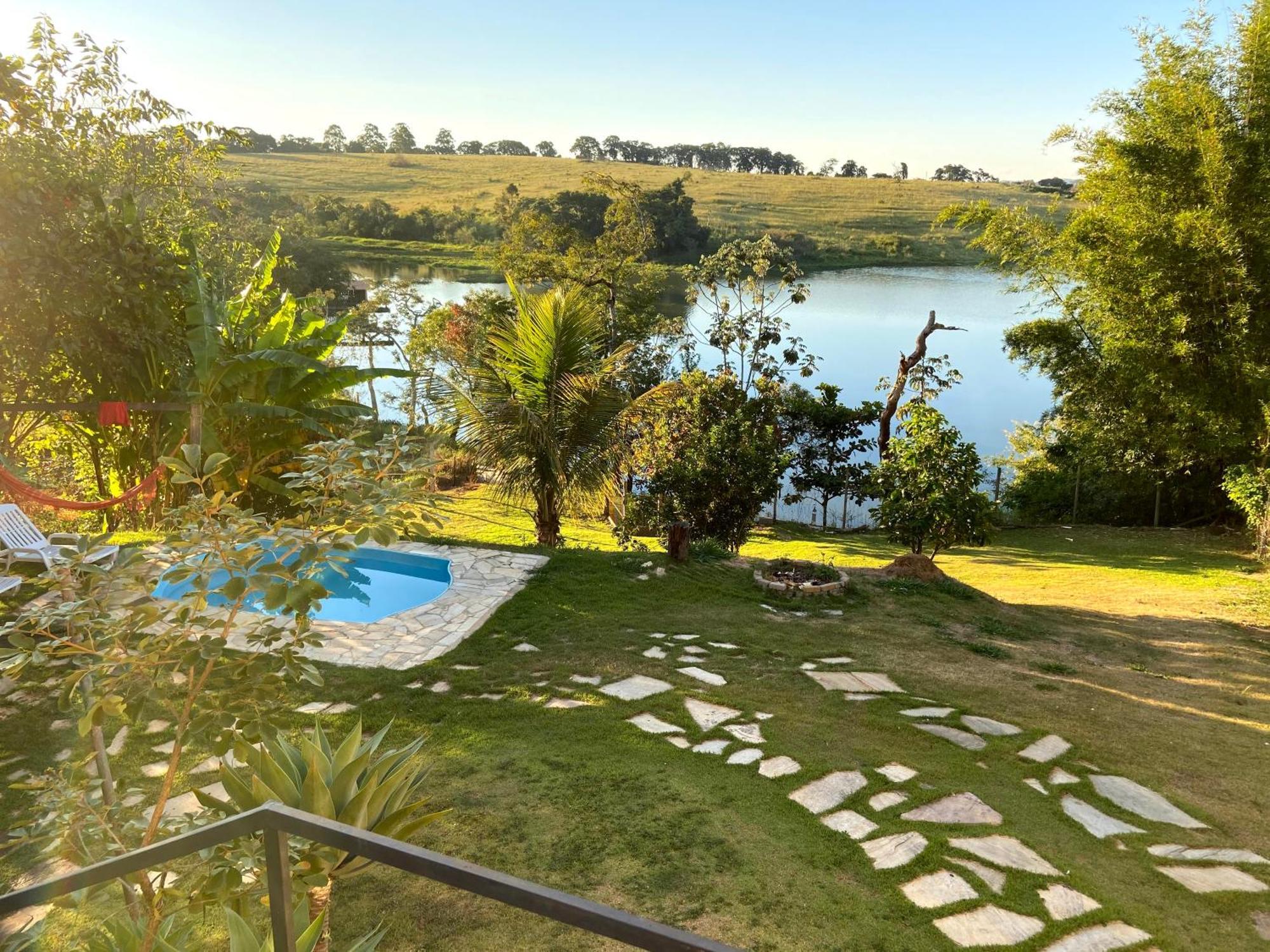 Ijaci Casa Com Piscina Fundo Pra Represa E Ar Condicionado Casinhabrancadevaranda מראה חיצוני תמונה